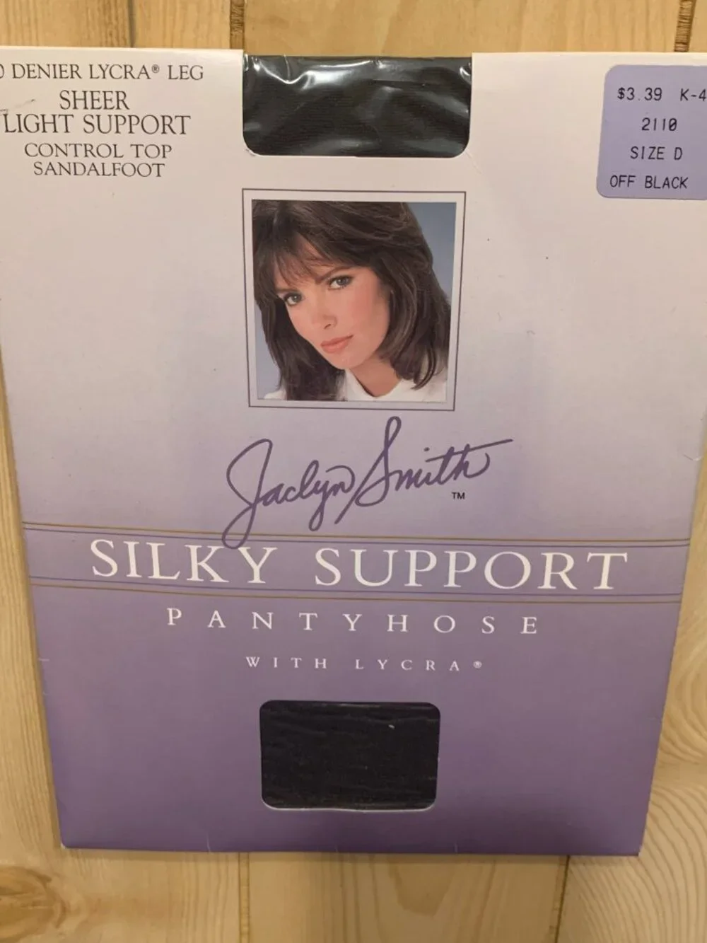 Jaclyn Smith sheer pantyhose support